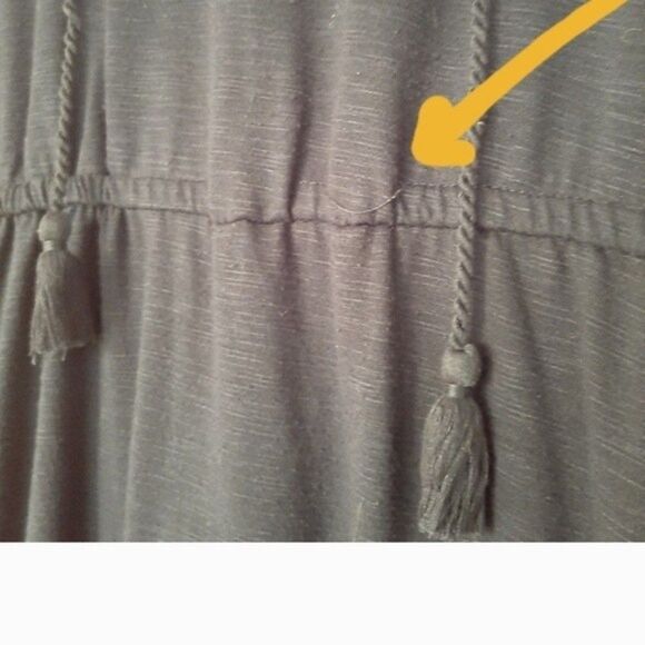 JOE FRESH | Fit & Flare Mini Dress Red Flower Embroidery Sz S Flawed - Picture 11 of 11